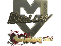 Gold Sticker - Brollan (Gold) | Shanghai 2024