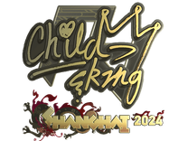 Gold Sticker - ChildKing (Gold) | Shanghai 2024