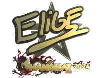 Gold Sticker - EliGE (Gold) | Shanghai 2024