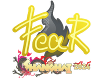 Sticker - fEAR | Shanghai 2024