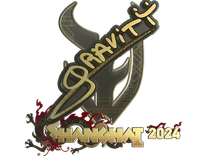 Gold Sticker - Graviti (Gold) | Shanghai 2024