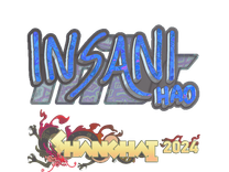 Holo Sticker - insani (Holo) | Shanghai 2024