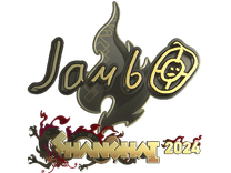 Gold Sticker - jambo (Gold) | Shanghai 2024