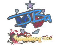 Holo Sticker - JBa (Holo) | Shanghai 2024
