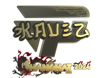 Gold Sticker - kauez (Gold) | Shanghai 2024