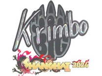 Glitter Sticker - Krimbo (Glitter) | Shanghai 2024