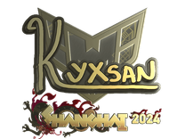 Gold Sticker - kyxsan (Gold) | Shanghai 2024