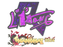 Holo Sticker - L1haNg (Holo) | Shanghai 2024
