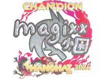Sticker - magixx (Glitter, Champion) | Shanghai 2024