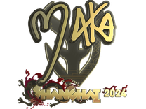 Gold Sticker - Maka (Gold) | Shanghai 2024