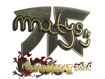 Gold Sticker - MATYS (Gold) | Shanghai 2024