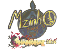 Holo Sticker - mzinho (Holo) | Shanghai 2024