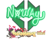 Sticker - noway | Shanghai 2024
