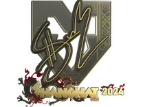 Gold Sticker - siuhy (Gold) | Shanghai 2024