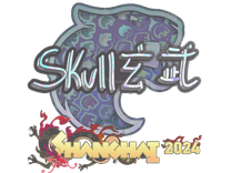 Holo Sticker - skullz (Holo) | Shanghai 2024