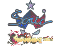 Holo Sticker - Sonic (Holo) | Shanghai 2024