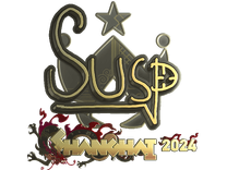 Gold Sticker - susp (Gold) | Shanghai 2024