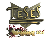 Gold Sticker - TeSeS (Gold) | Shanghai 2024