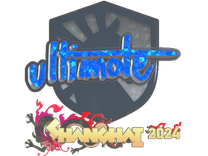 Glitter Sticker - ultimate (Glitter) | Shanghai 2024