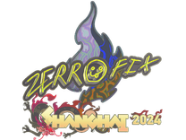 Holo Sticker - zeRRoFIX (Holo) | Shanghai 2024