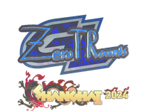 Holo Sticker - ztr (Holo) | Shanghai 2024