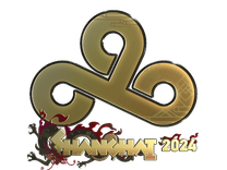 Gold Sticker - Cloud9 (Gold) | Shanghai 2024