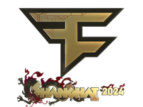 Gold Sticker - FaZe Clan (Gold) | Shanghai 2024