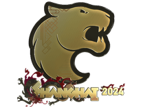 Gold Sticker - FURIA (Gold) | Shanghai 2024