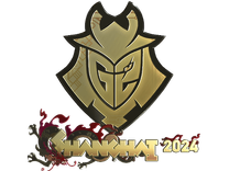 Gold Sticker - G2 Esports (Gold) | Shanghai 2024