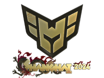 Gold Sticker - HEROIC (Gold) | Shanghai 2024