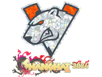 Glitter Sticker - Virtus.pro (Glitter) | Shanghai 2024