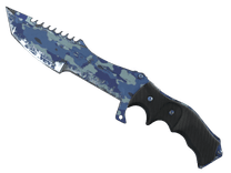 ★ Huntsman Knife | Bright Water (Well-Worn)