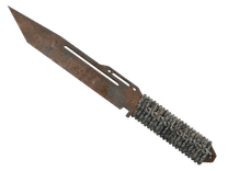 ★ Paracord Knife | Rust Coat (Battle-Scarred)