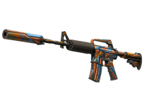 M4A1-S | Leaded Glass (Well-Worn)