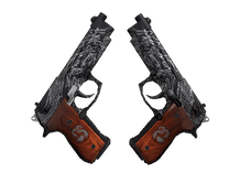 Minimal Wear - StatTrak™ Dual Berettas | Dualing Dragons