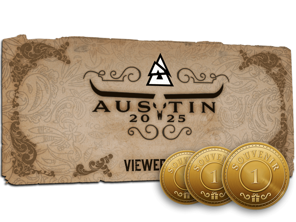 BLAST.tv Austin 2025 - Austin 2025 Viewer Pass + 3 Souvenir Tokens