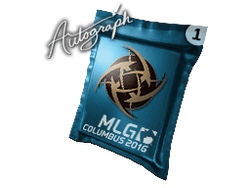 Autograph Capsule | Ninjas in Pyjamas | MLG Columbus 2016