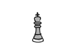 Sealed Graffiti | Chess King (Shark White)