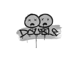 Sealed Graffiti | Double (Shark White)