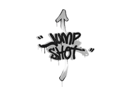 Sealed Graffiti | Jump Shot (Shark White)