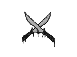 Sealed Graffiti | X-Knives (Shark White)