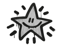 Sealed Graffiti | Shining Star (Shark White)