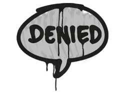 Sealed Graffiti | Denied (Shark White)