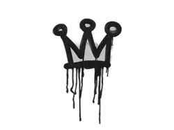 Sealed Graffiti | Little Crown (Shark White)