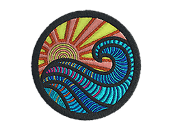 Patch | Sunset Wave
