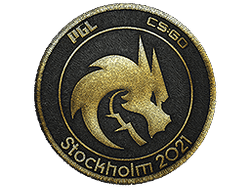 Patch | Team Spirit (Gold) | Stockholm 2021