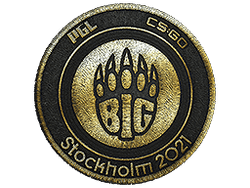 Patch | BIG (Gold) | Stockholm 2021