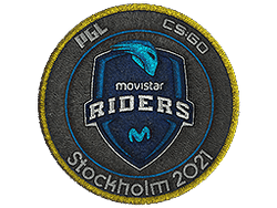Patch | Movistar Riders | Stockholm 2021