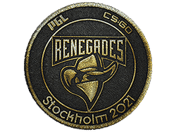 Patch | Renegades (Gold) | Stockholm 2021
