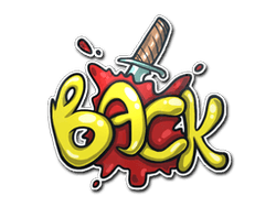 Sticker | Backstab